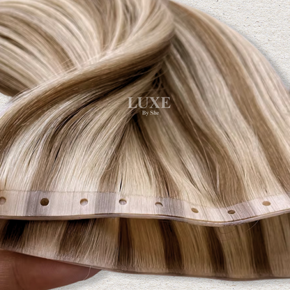 Invisible Butterfly Weft Human Hair Extensions 16-22”