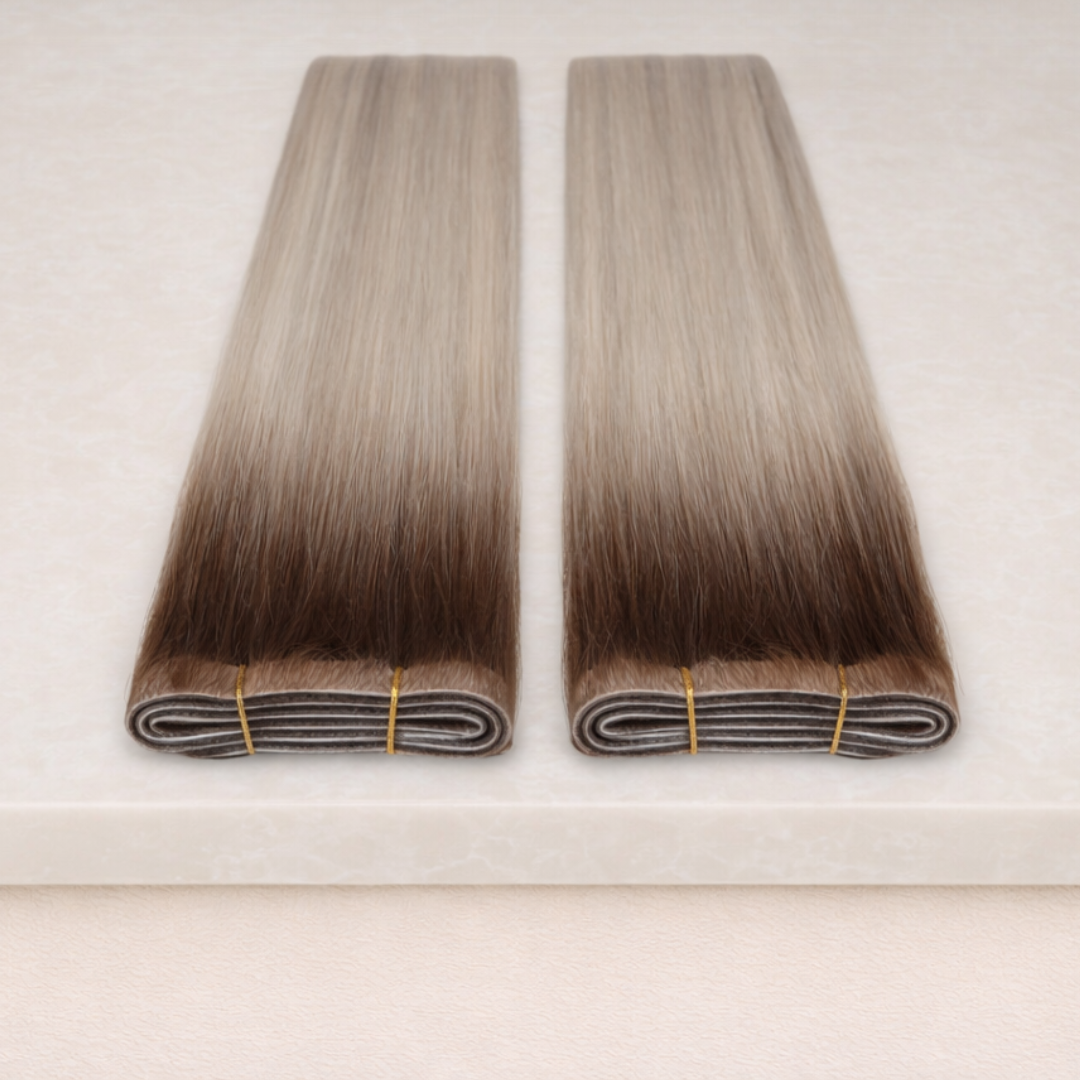 Invisible Tape Weft Human Hair Extensions 24-30”