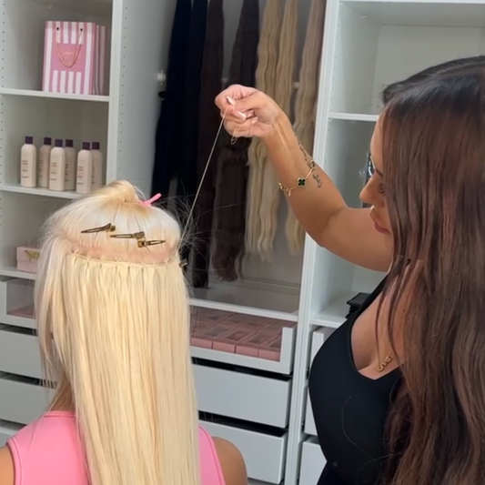 Secret Weave Hair Extensions Training Course. HQ Based