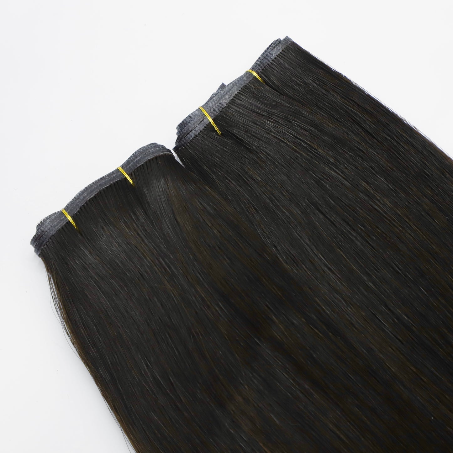 Genius Weft Human Hair Extensions. Luxe Platinum Range