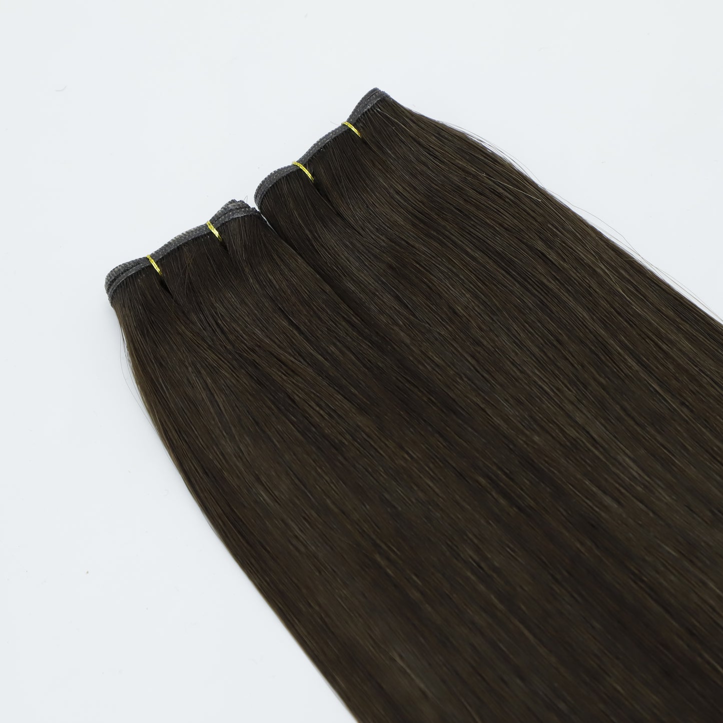 Genius Weft Human Hair Extensions. Luxe Platinum Range