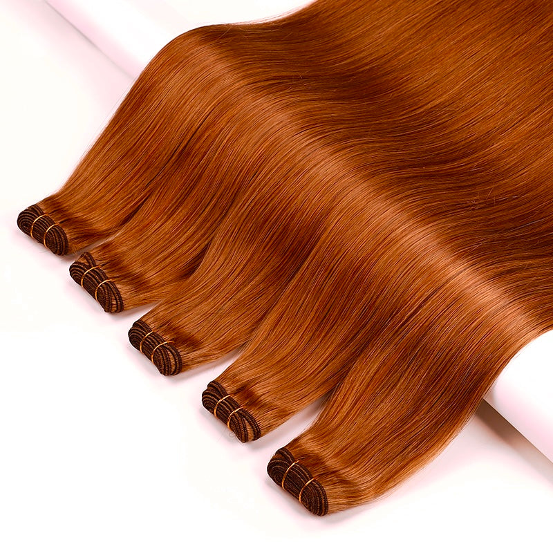 Luxe Volume Weft Human Hair Extensions. Luxe Platinum Range. 100g