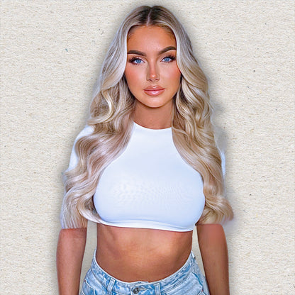 Nano Tip Human Hair Extensions. Luxe Platinum Range 16-18”