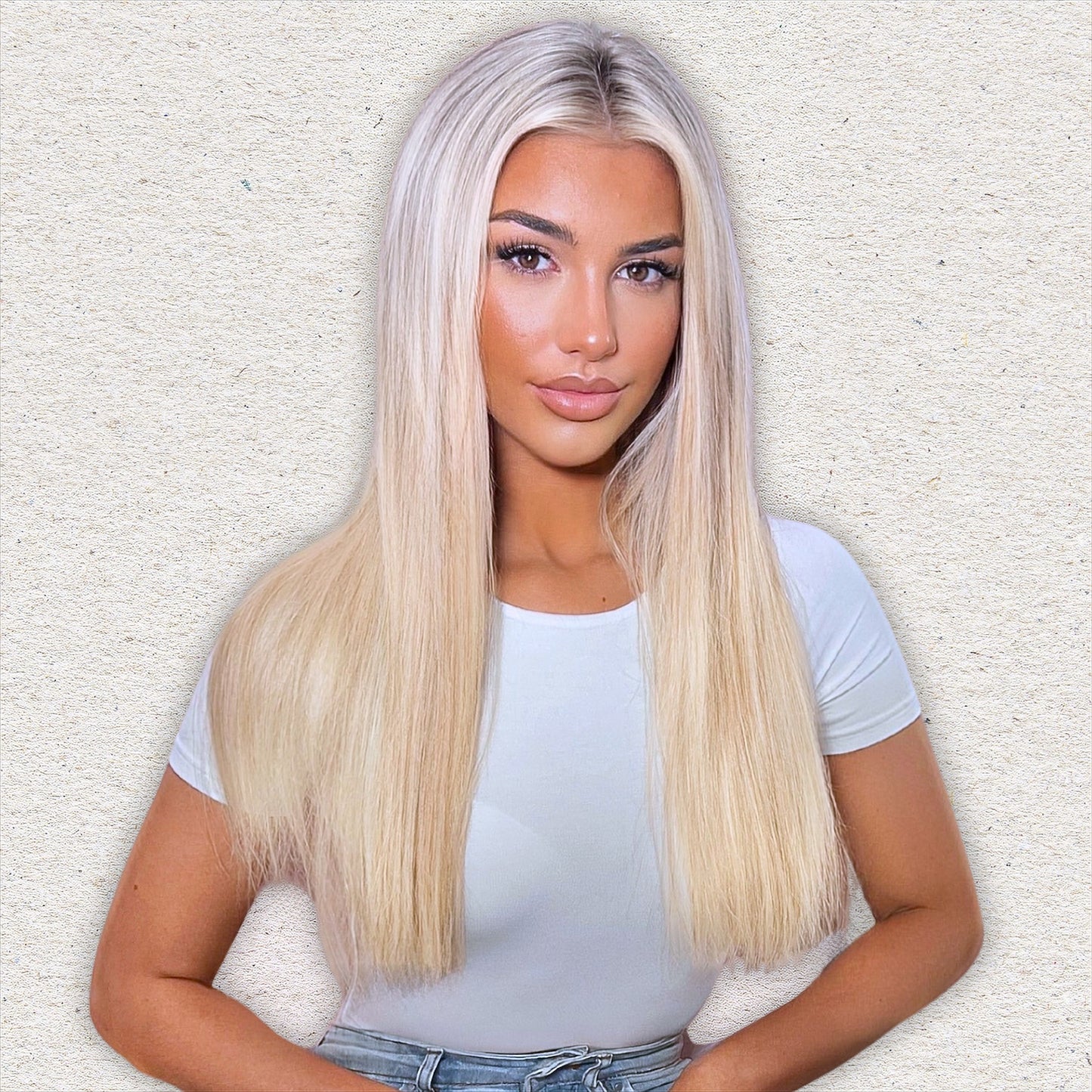 Nano Tip Human Hair Extensions. Luxe Platinum Range 28-30”