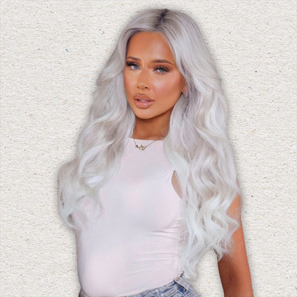 Nano Tip Human Hair Extensions. Luxe Platinum Range 16-18”