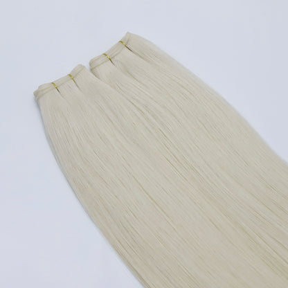 Genius Weft Human Hair Extensions. Luxe Platinum Range