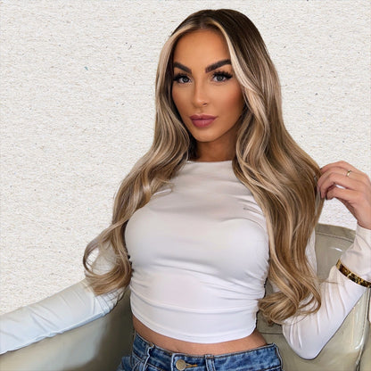 Nano Tip Human Hair Extensions. Luxe Platinum Range 16-18”