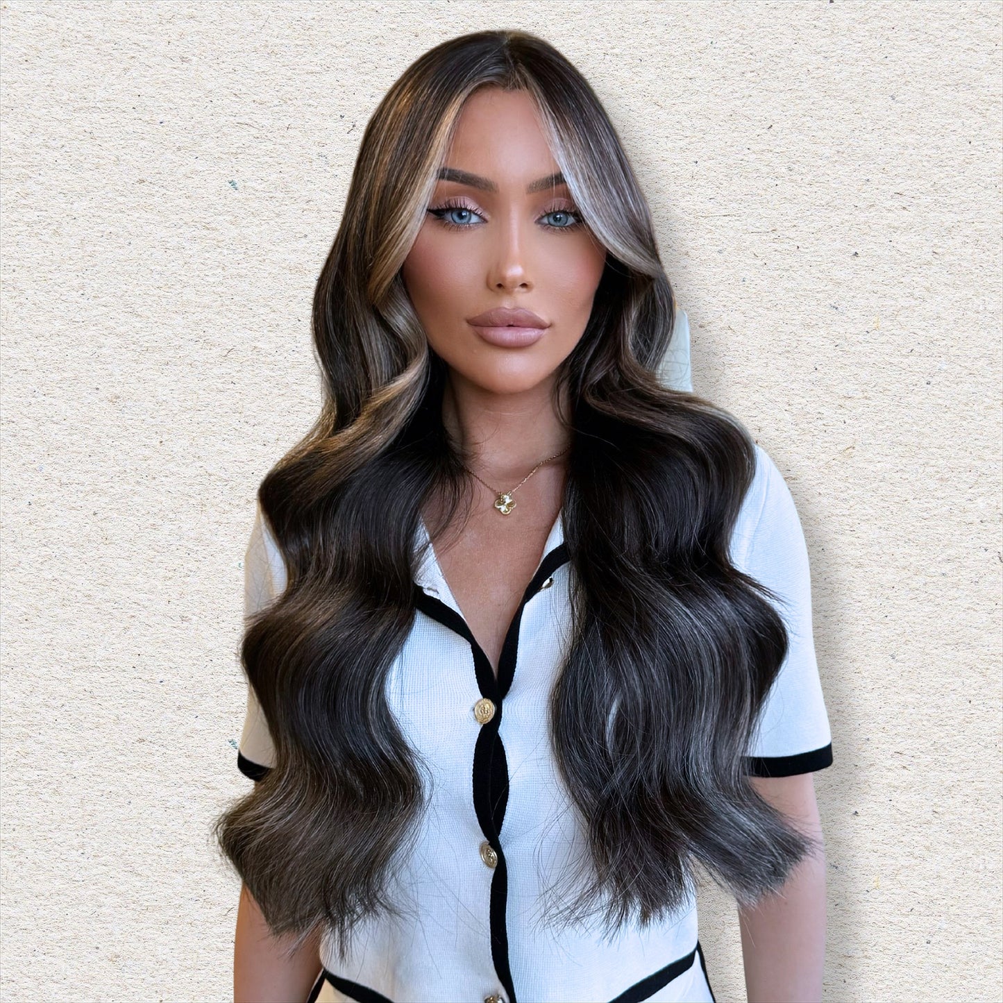Invisible Tape Weft Human Hair Extensions for 24-30”