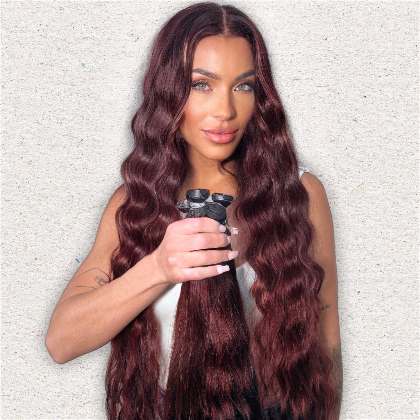 Nano Tip Human Hair Extensions. Luxe Platinum Range 16-18”