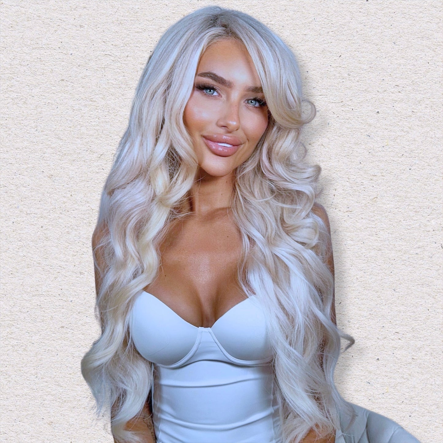 Nano Tip Human Hair Extensions. Luxe Platinum Range 16-18”