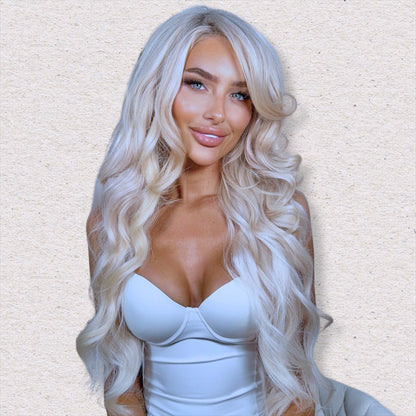 Nano Tip Human Hair Extensions. Luxe Platinum Range 16-18”