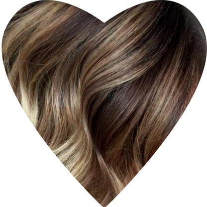 Genius Weft Human Hair Extensions. Luxe Platinum Range