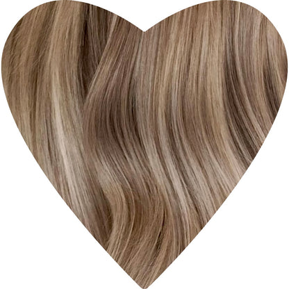 Genius Weft Human Hair Extensions. Luxe Platinum Range