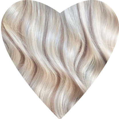 Genius Weft Human Hair Extensions. Luxe Platinum Range