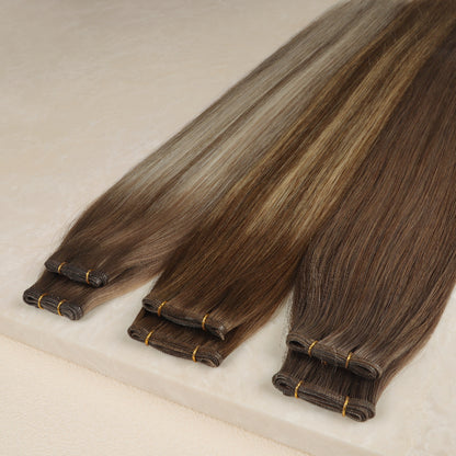 Genius Weft Human Hair Extensions. Luxe Range 16-22”