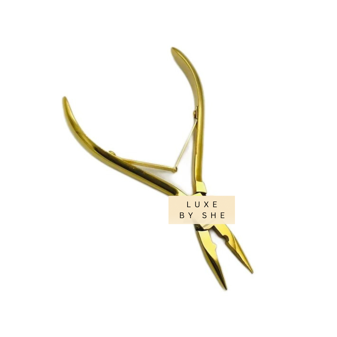 Gold Hair Extensions Pliers